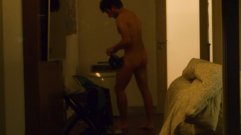 Nudes of Julián de La Mora from The House of Flowers. Butt, bedroom, getting dressed. 84804