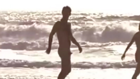 Félix from Reprimidos Naked. Penis, athletic, beach. 85217