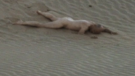 Rolf Peter Kahl Naked as Frank Patrick (as RP Kahl). Butt, desert, dunes. 111513