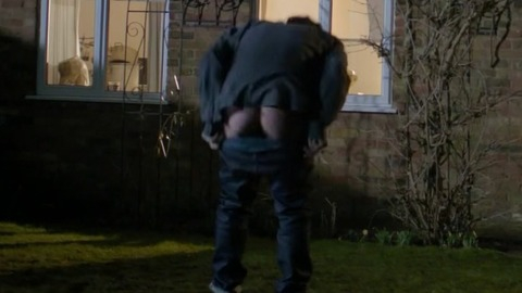 Nigel Harman Naked in Cuckoo. Butt, front lawn, outdoor. 85351