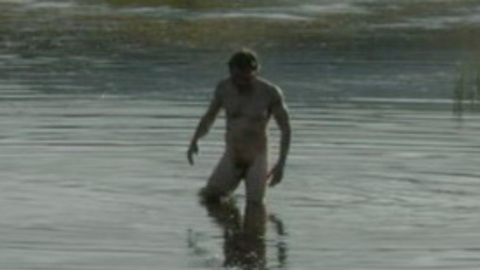 Chris Pine Nude as Robert Bruce, Earl of Carrick. Penis, Shirtless, distant nudity, distant penis. 88772