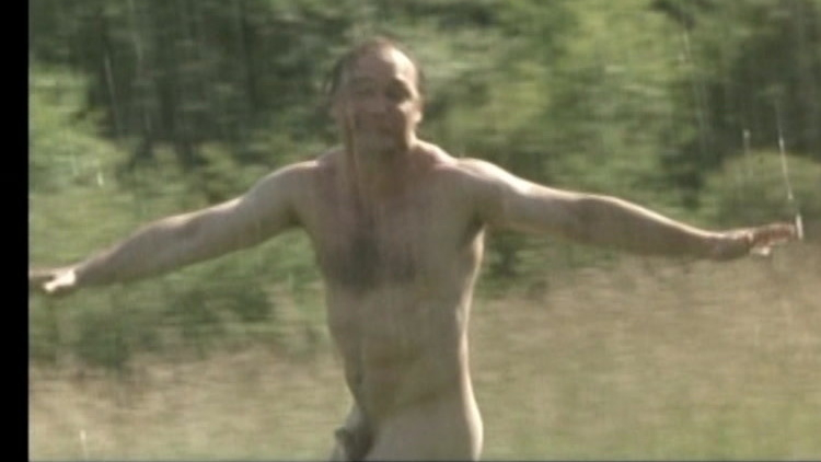 Jean-Louis Coulloc'h Nude as Parkin. Balls, Penis, Shirtless, country, hairy. 85826