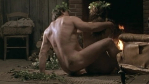 Jean-Louis Coulloc'h Naked as Parkin. Butt, cabin, fireplace. 85833