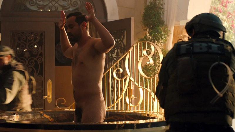 Holger Moncada Jr. Nude as Jacobo. Balls, Penis, Sexy, Shirtless, arrested, beard. 86006