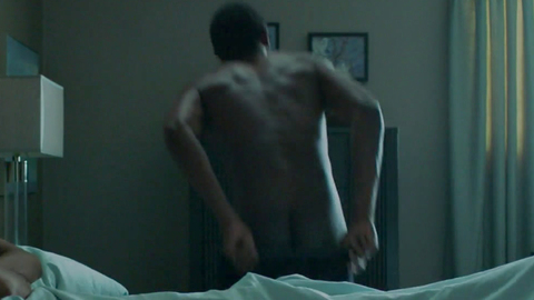 Tom Hodgson from Channel Zero Naked. Butt, getting dressed, morning. 87575
