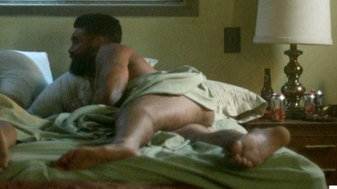 Angel Reyes from Mayans M.C. Naked. Butt, barefoot, couple. 150647