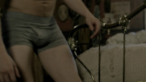 Nicholas Scratch from Chilling Adventures of Sabrina Naked. Balls, Sexy, Shirtless, Underwear, bedroom, couple. 146129