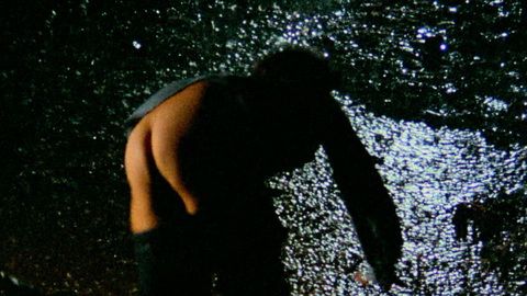 John Dale (as Bob Random) from The Other Side of the Wind Naked. Butt, falling, mud. 88283