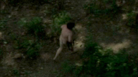 Javier Bardem Nude as Pablo Escobar. Butt, barefoot, fat suit. 88646
