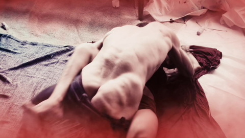 Liam from Deadly Crush Naked. Butt, Straight, nude, on ground. 89525