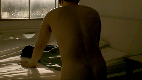 Thomas from The Cakemaker Naked. Butt, bedroom, dark room. 90827