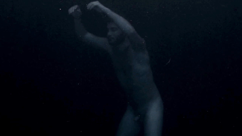 Hassane from Martyr Naked. Balls, Penis, Shirtless, dark, floating. 91451