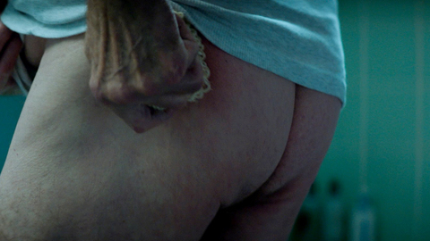 David Bradley Nude as Grandad. Butt, scrubbing butt, sponge bath. 92216