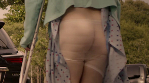 Ronnie from Champaign Ill Naked. Butt, Underwear, hospital gown, public. 92291