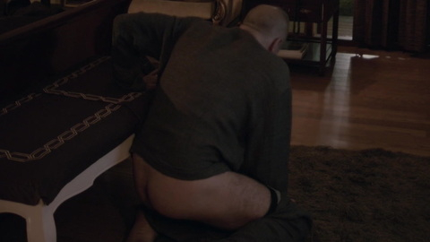 Stephane Sednaoui Nude as Jerome Beaufoy. Butt, nude, on knees. 94124