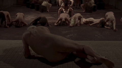 Tilda's Body Double from Suspiria Naked. Butt, group nudity, nude. 94853