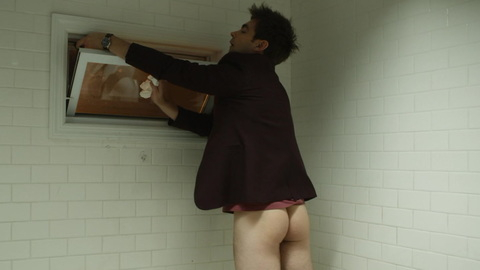 Drew Tarver Nude as Cary Dubek. Butt, blazer, no pants. 184406
