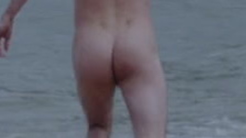 Nudes of Joseph from Victoria. Butt, beach, nude. 96558