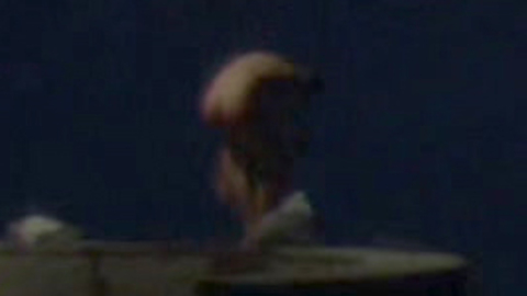 Nudes of Erik Heller from Hanna. Butt, lake, night. 100734