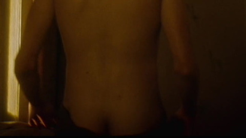 Benjamin Voisin Naked as Jean. Butt, Shirtless, back, pulling up pants. 97617