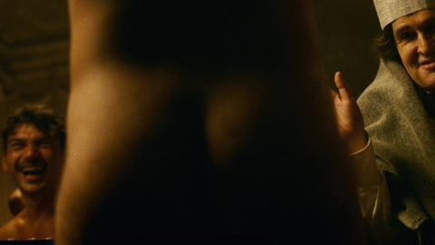 Nudes of Bruno from The Happy Prince. Butt, close up, dark. 97638