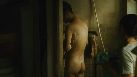 Nudes of Osamu Shibata from Shoplifters. Butt, nude, shower. 97932