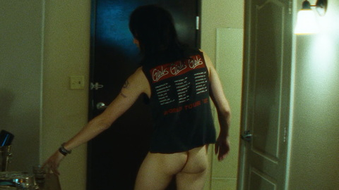 Nudes of Nikki Sixx from The Dirt. Butt, black shirt, hotel room. 100302