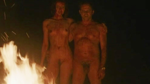 Tavinho Teixeira Naked as Otávio. Balls, Penis, Shirtless, fire, full frontal. 101505