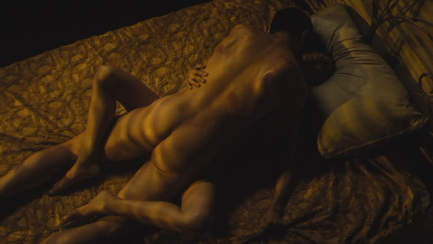 Andrew Koji Nude as Ah Sahm. Butt, Sexy, Shirtless, Straight, bruised back, in bed. 143372