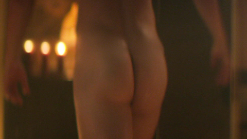 Luke Cook Naked as Lucifer Morningstar. Butt, bathroom, candles. 122871