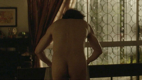 Peter Yu Naked as Lok. Butt, bending over, indoors. 102051