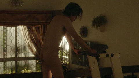 Nudes of Lok from A Land Imagined. Butt, bending over, indoors. 102048