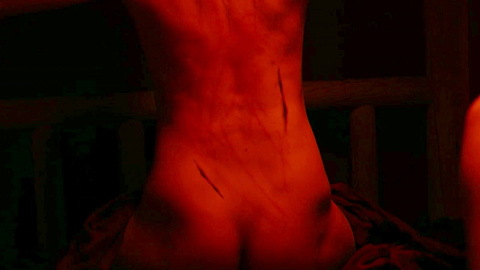 Robbie Allen Naked as Jon Davenport. Butt, dark, in bed. 102747