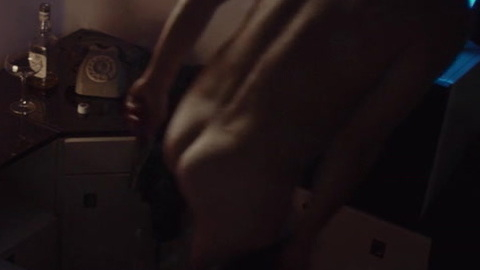 Riccardo Scamarcio Naked as Santo Russo. Butt, aerial shot, female nudity. 102825