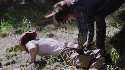 Jeremy Ferdman Naked as Scotty. Butt, forest, nude. 103461