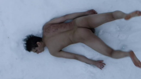 Konsta Laakso Nude as Veikko. Balls, Butt, Shirtless, face down, nude. 149576