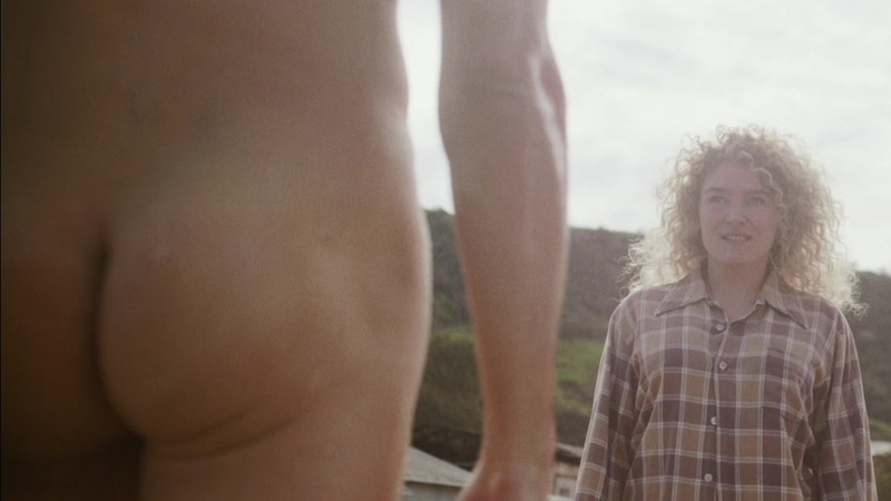 Nudes of Charles Manson from Charlie Says. Butt, close up, outdoors. 104670