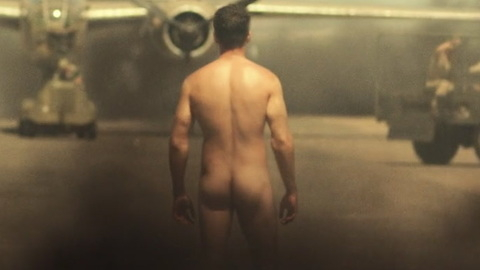 Christopher Abbott Naked as John Yossarian. Butt, airplane, nude. 104697