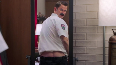 Nudes of Captain Eddie Penisi from Tacoma FD. Butt, buttcrack, mirror. 165144