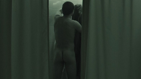 Nudes of Gregor Ansbach from Pagan Peak. Butt, brown hair, dimly lit. 105048