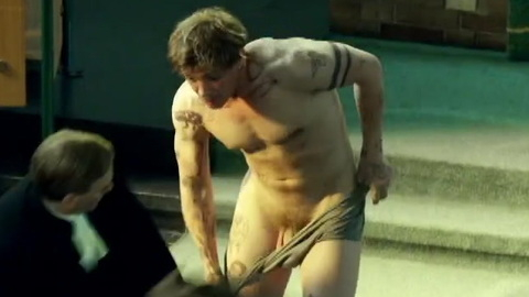 David Schütter Naked as Robin. Balls, Penis, Shirtless, church, nude. 105141