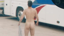 Nudes of Lech from Don't Forget the Driver. Butt, bus station, nude. 105858