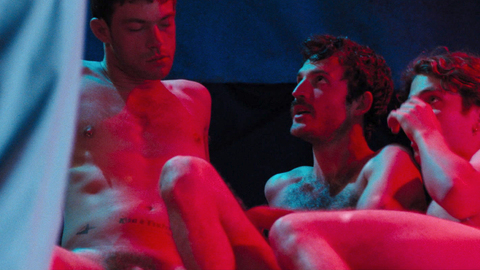 Félix Maritaud Naked as Thierry. Penis, Shirtless, gay, hairy crotch. 106293
