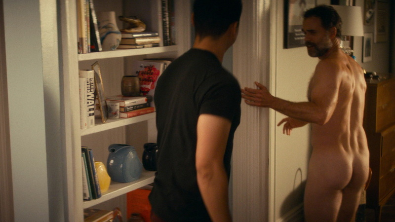 Murray Bartlett Naked as Michael 'Mouse' Tolliver. Butt, beard, gray hair. 106437