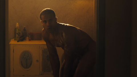 Anthony T. Solano Naked as Felix. Balls, Penis, Shirtless, crouching, doorway. 106947