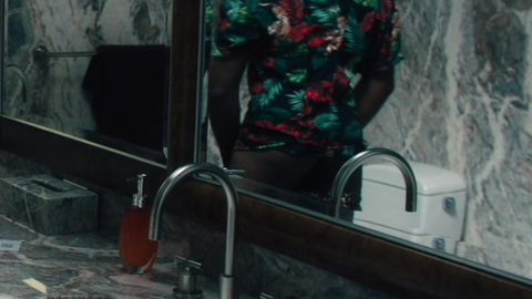 Nudes of Charlie from Jett. Butt, bathroom, hawaiian shirt. 107370
