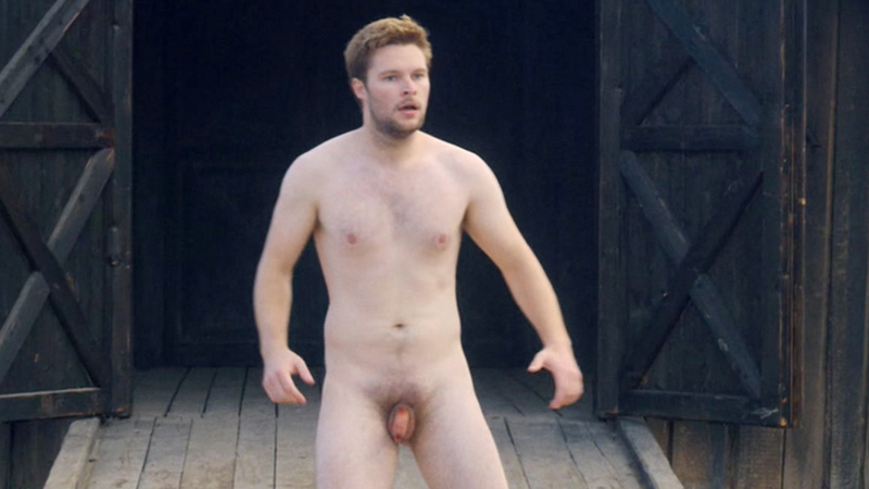Jack Reynor Naked as Christian Hughes. Balls, Penis, Shirtless, barefoot, outdoors. 113925