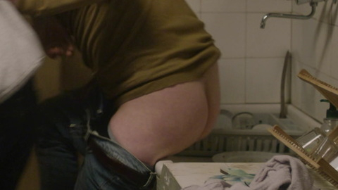 Olivier Rosenberg Nude as Olivier. Butt, jeans, pulling down pants. 140234