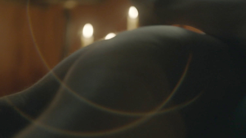 Greg Wise Naked as Alfred Miller. Butt, candles, close up. 107925