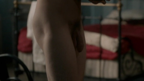 Nudes of Pierre Louÿs from Curiosa. Balls, Penis, Shirtless, bedroom, camera. 165564